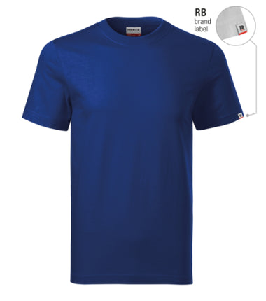R06LN13 - Base tricou unisex albastru marin 02 (brand label) S