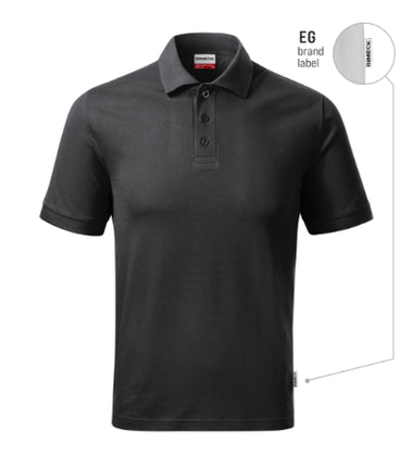 R200413 - Resist Heavy Polo tricou polo pentru bărbaţi galben S