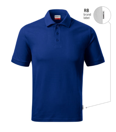 R200413 - Resist Heavy Polo tricou polo pentru bărbaţi galben S