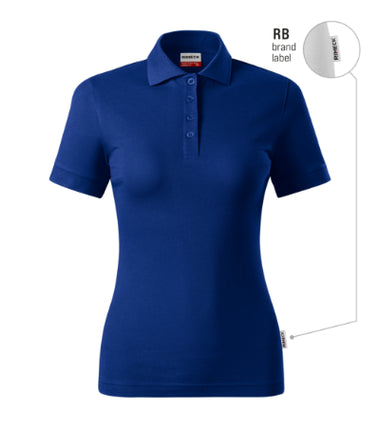 R210012 - Resist Heavy Polo tricou polo pentru damă alb XS