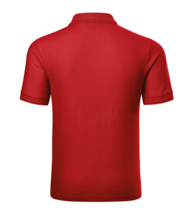 R220713 - Reserve tricou polo pentru bărbaţi roşu S