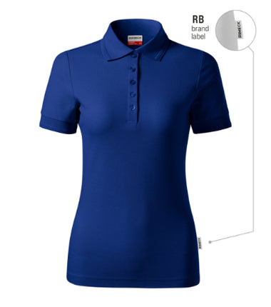 R230512 - Reserve tricou polo pentru damă albastru regal XS