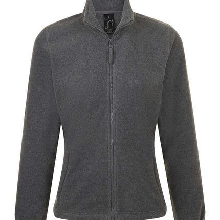 SO54500 - SOL'S NORTH WOMEN - ZIPPED FLEECE JACKET