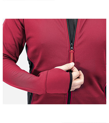 W419313 - Vertex stretch fleece pentru bărbaţi albastru petrol S