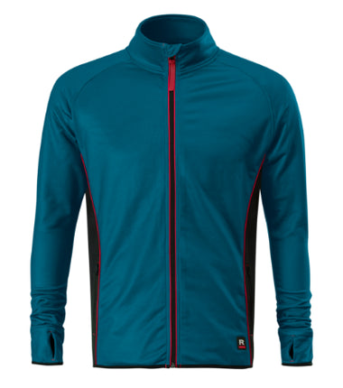W419313 - Vertex stretch fleece pentru bărbaţi albastru petrol S