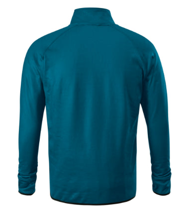W419313 - Vertex stretch fleece pentru bărbaţi albastru petrol S