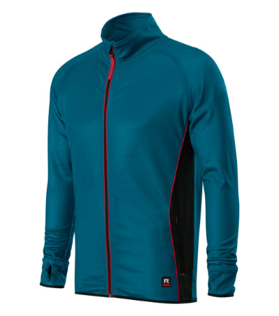 W419313 - Vertex stretch fleece pentru bărbaţi albastru petrol S