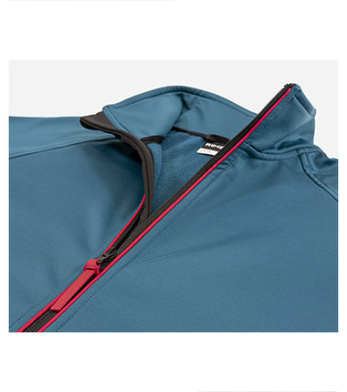 W419313 - Vertex stretch fleece pentru bărbaţi albastru petrol S